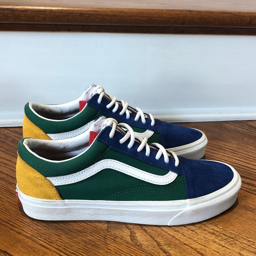 VANS Old Skool Yacht Club Vibrant blue, green, yellow Retro, UNISEX SNEAKERS! - Picture 3 of 8